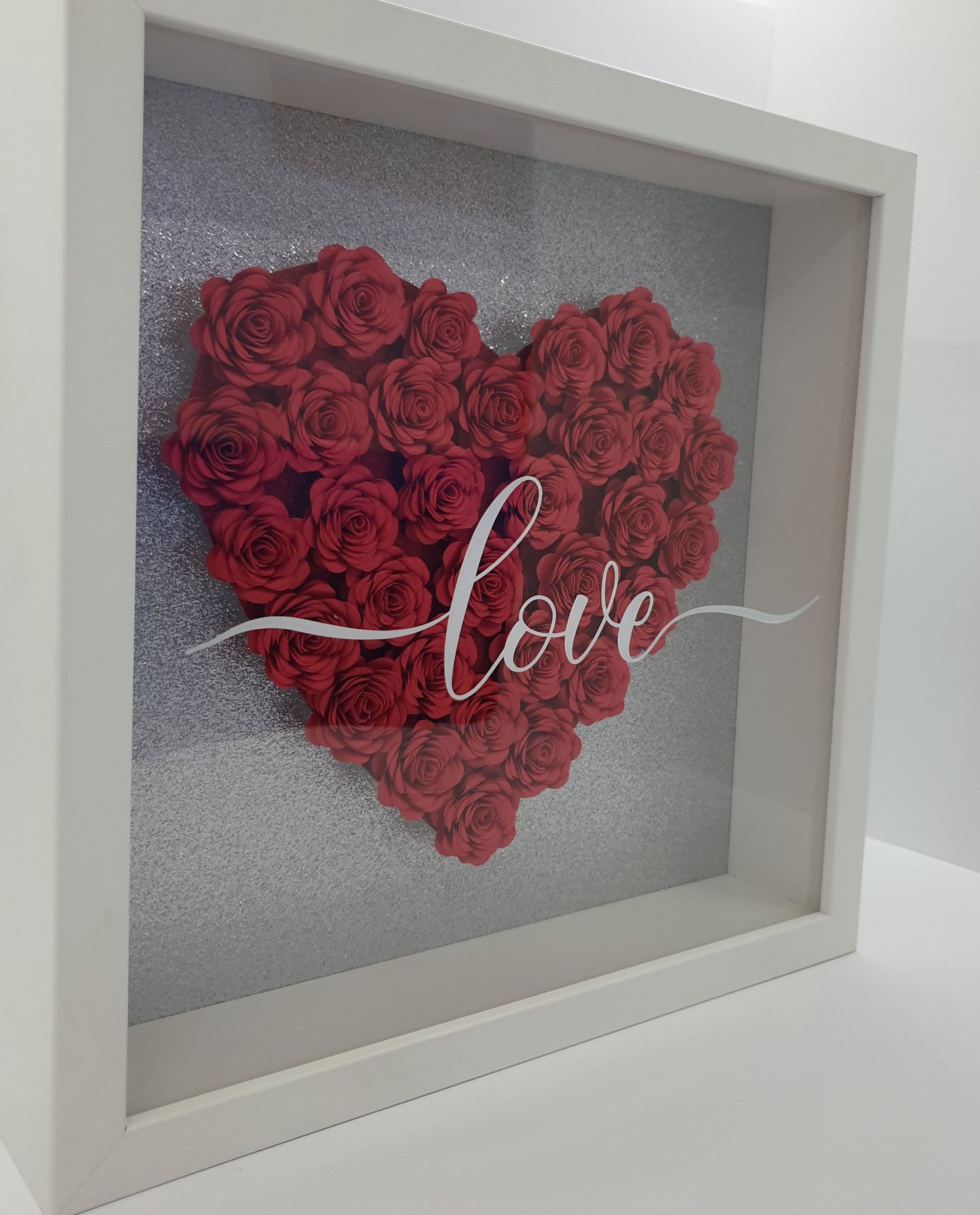 lampada - quadro cuore 3d