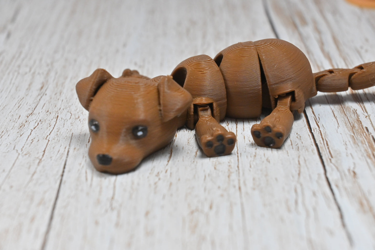 Portachiavi cagnolino in 3d