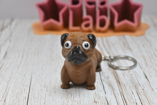 🐾 Portachiavi Cagnolino – Realizzato con stampa 3D